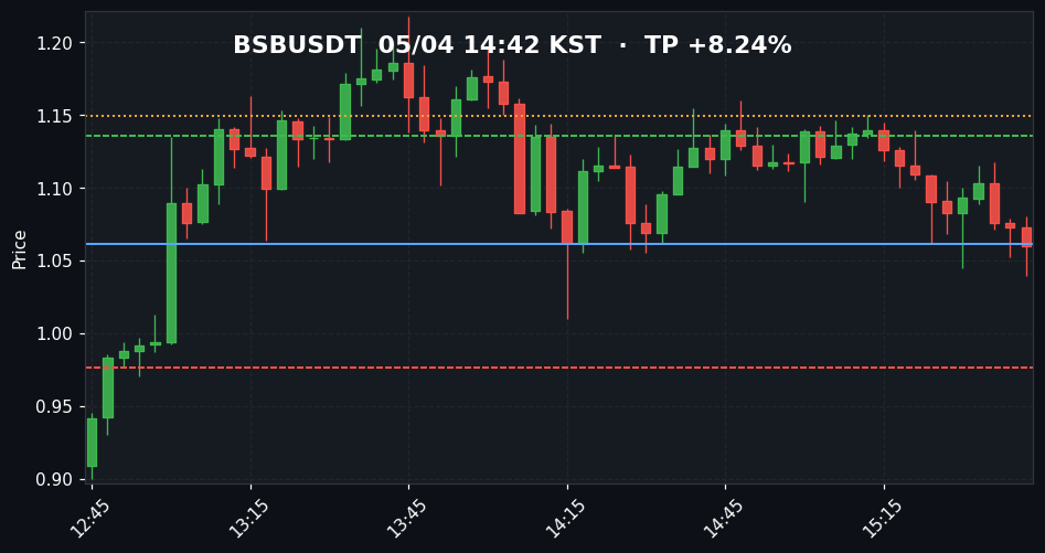 BSBUSDT 3분봉